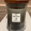 Woodwick Trilogy Fireside Redwood Sandalwood Clove