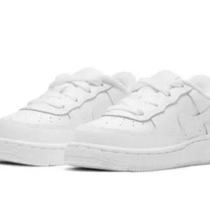 Nike Force 1 LE "White/White" Toddler Kids' Shoe size 7c