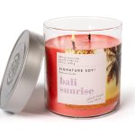 Lidded Bali Sunrise Scented Candle